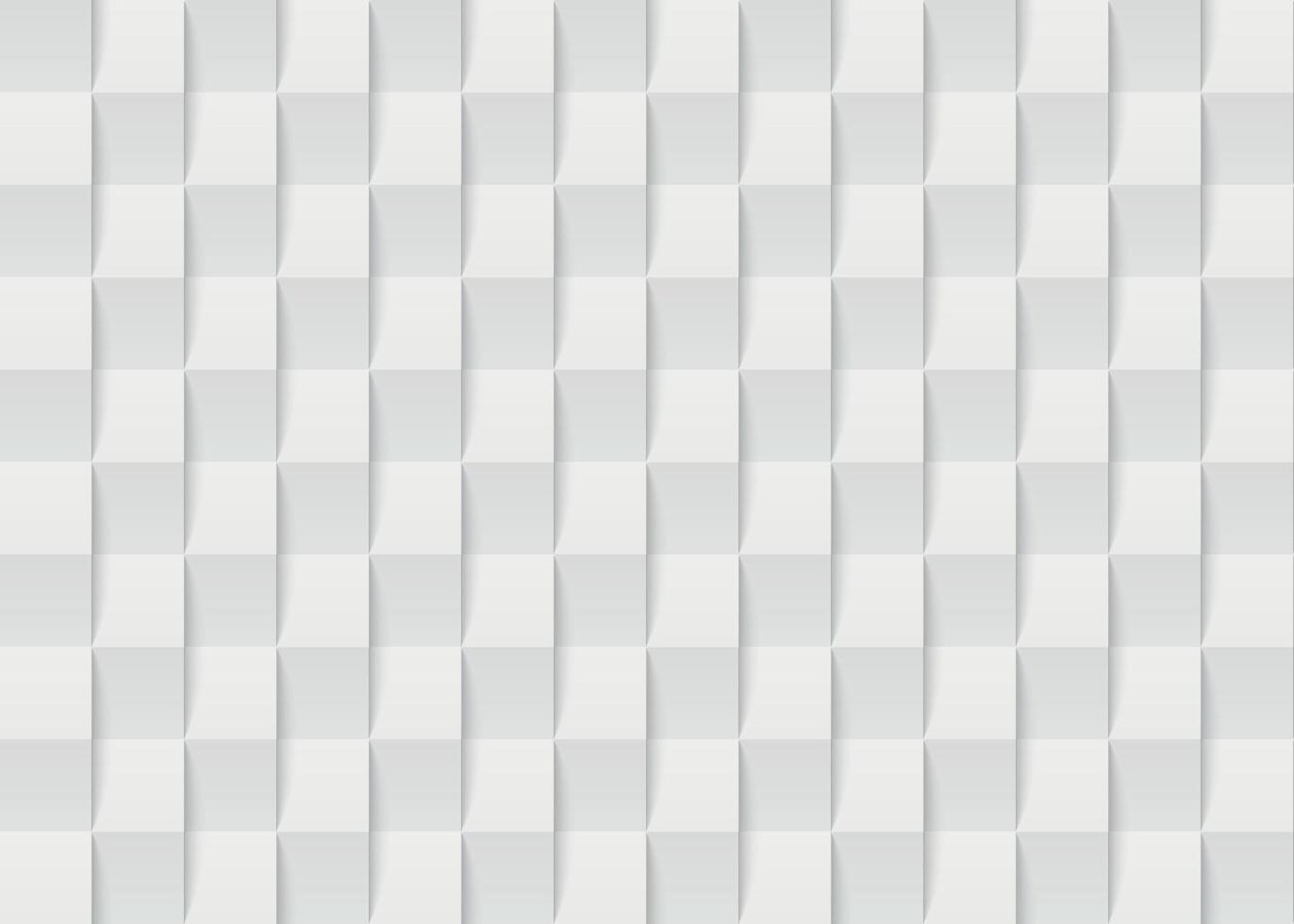 White tile geometric seamless pattern. Texture interior wall panel vector