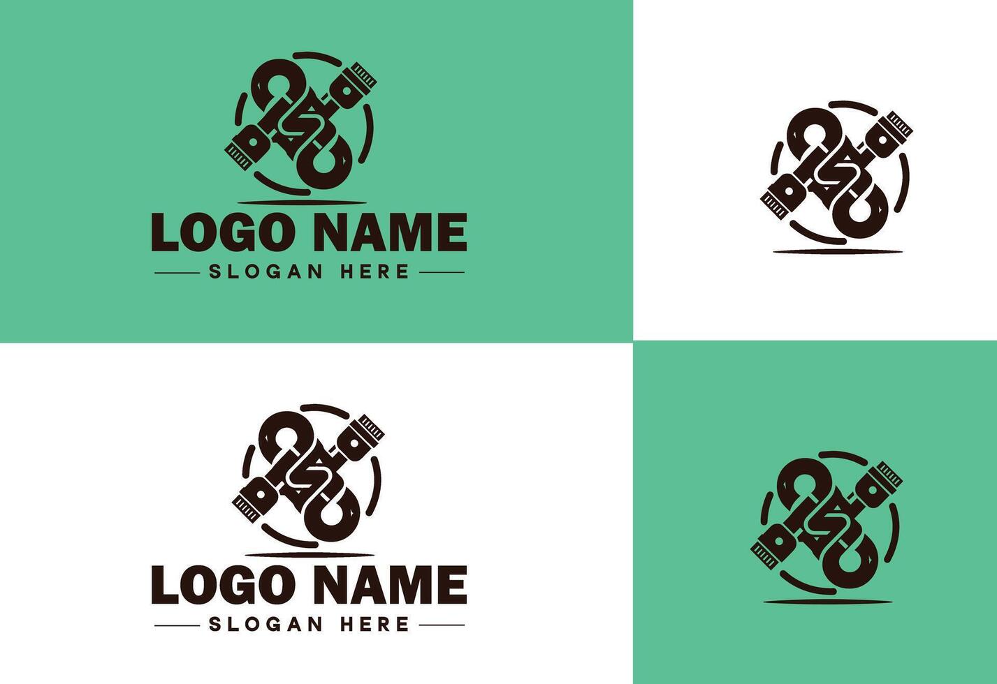Chain icon logo vector art graphics for business brand app icon Chain logo template