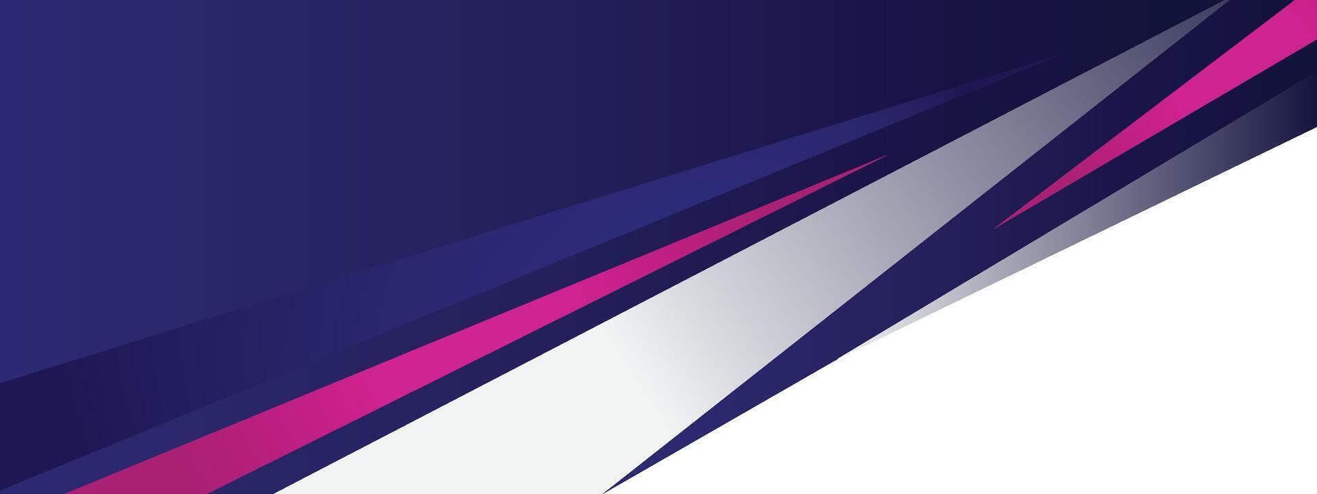 abstract wide banner with sporty colors vector