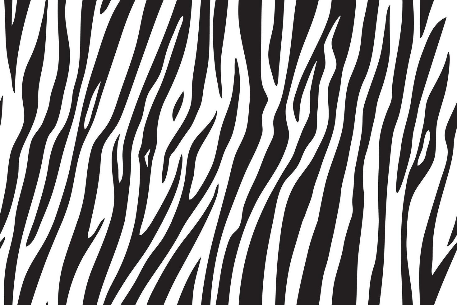 Tiger skin, Seamless animal pattern for design vector