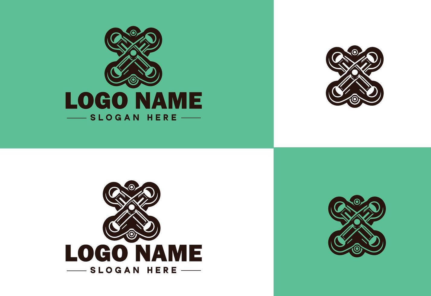 Chain icon logo vector art graphics for business brand app icon Chain logo template