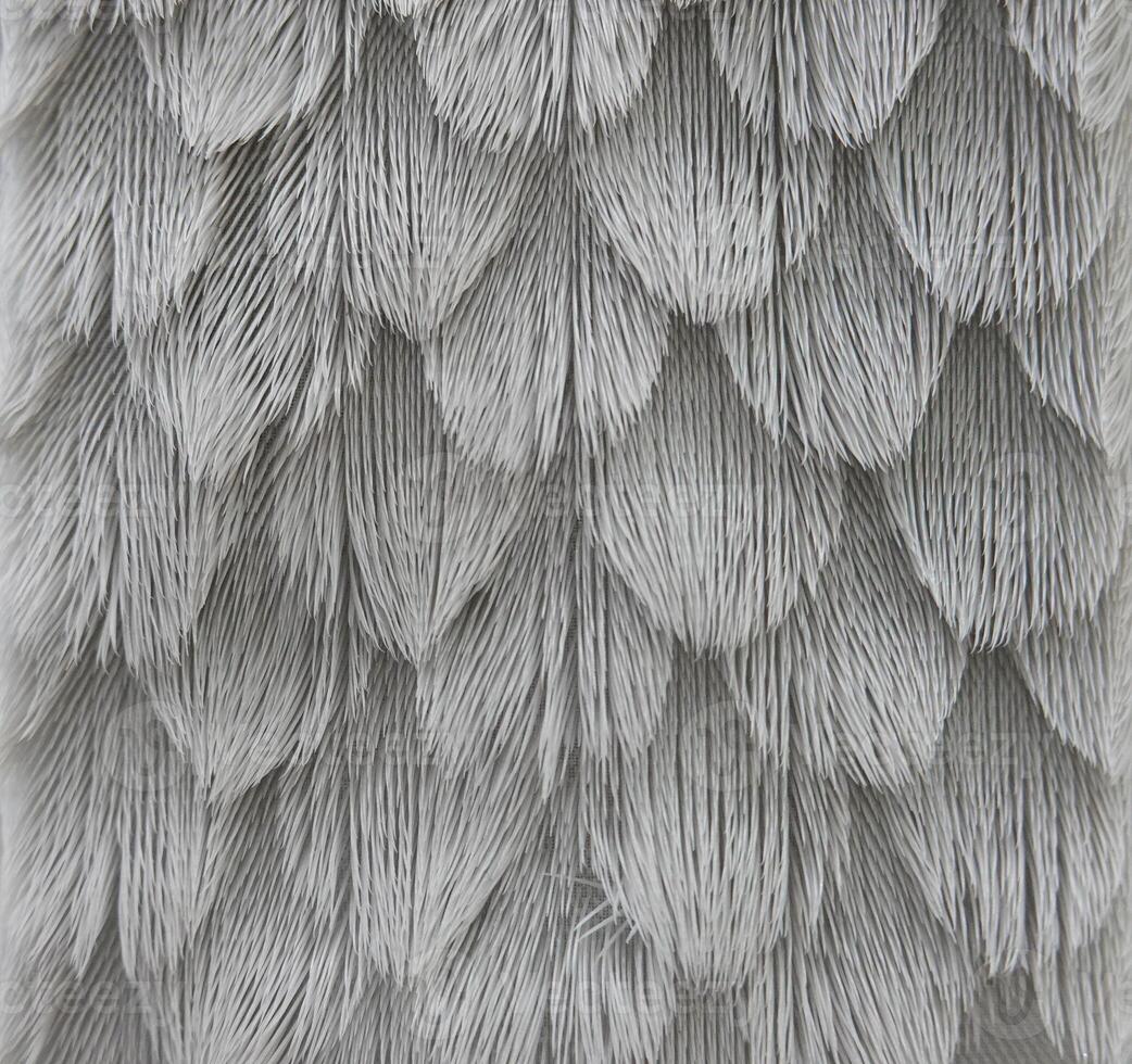 stripped wave pattern design of handmade lines, made with yarn photo