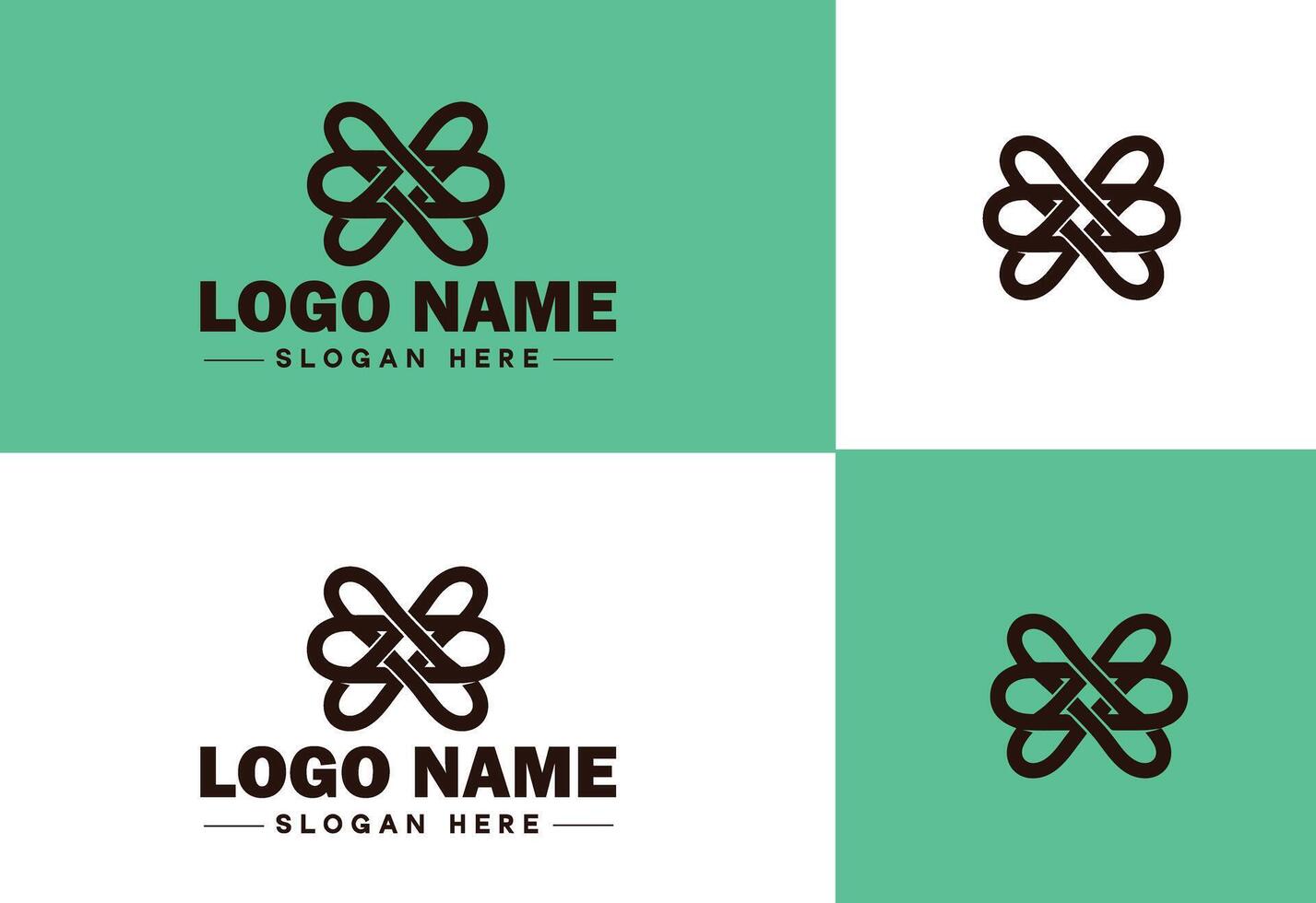 Chain icon logo vector art graphics for business brand app icon Chain logo template