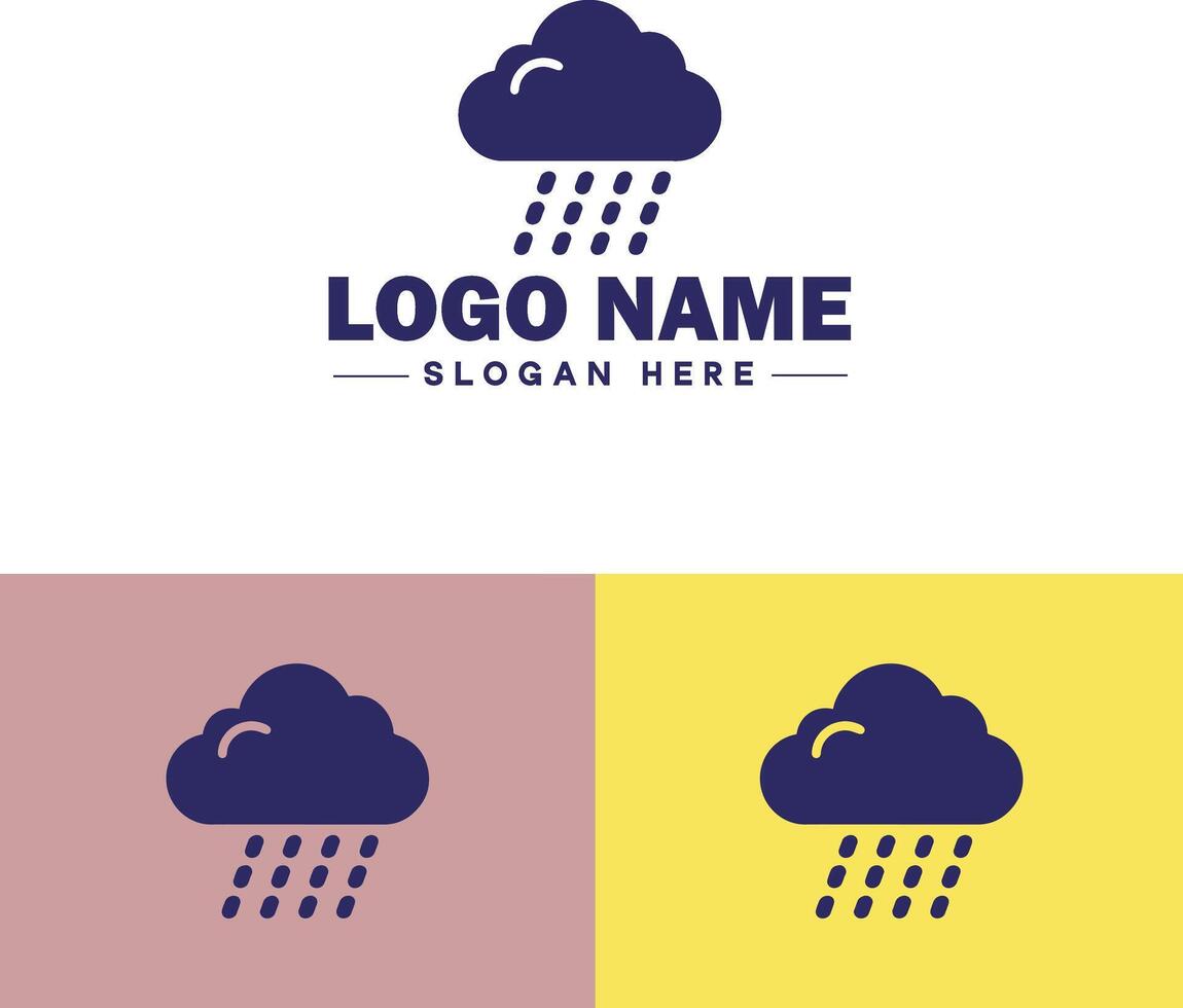Cloud logo icon vector art graphics for business brand app icon sky cloud logo template