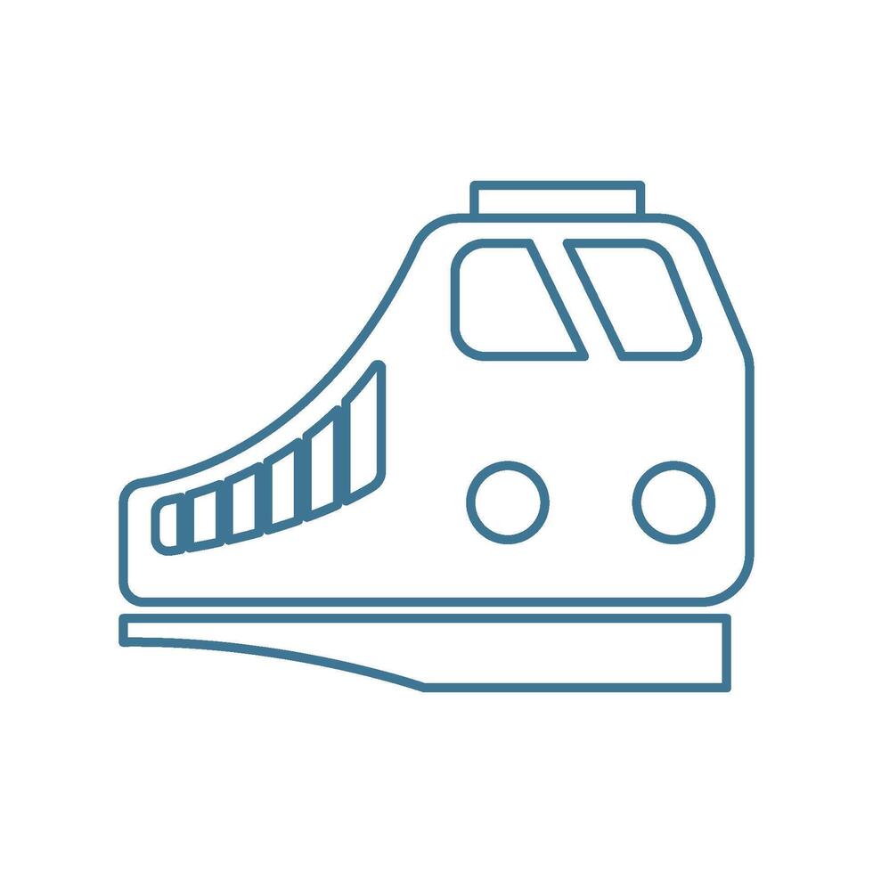 Public transportation icon design vector