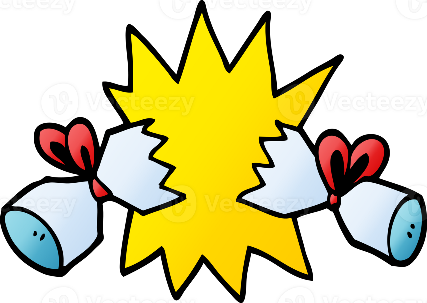 cartoon doodle cracker png