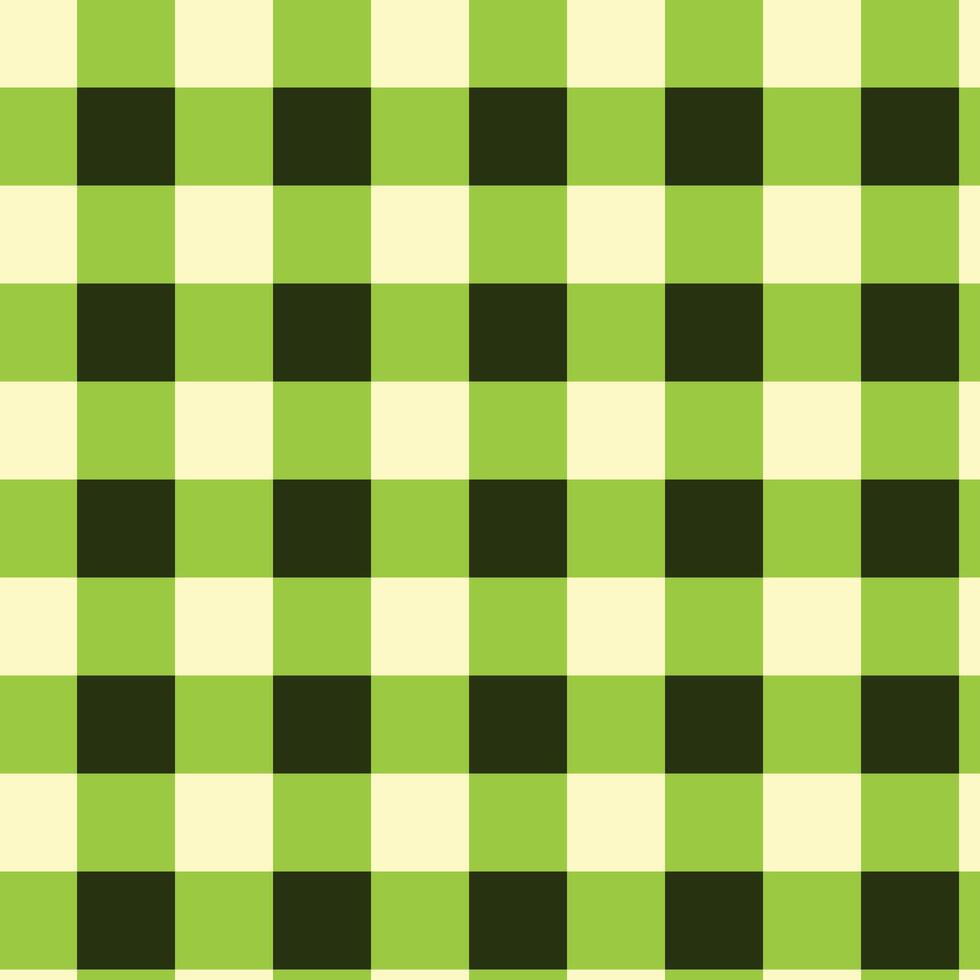 Scottish pattern in green and dark green cage. fabric texture. Vector illustration. Patrick's day.