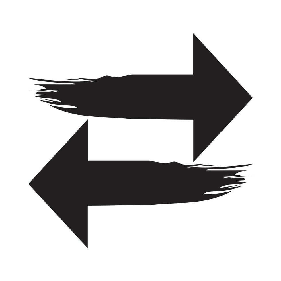 Arrow icons black collection. flat style arrow icon for your web site design. Simple arrow Vector illustration, doodle icon isolated on a white