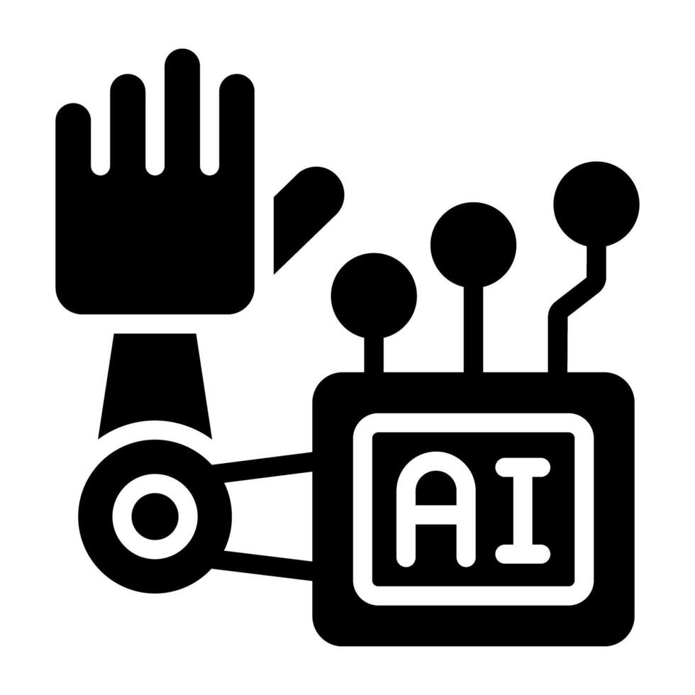 prima descargar icono de ai mano vector