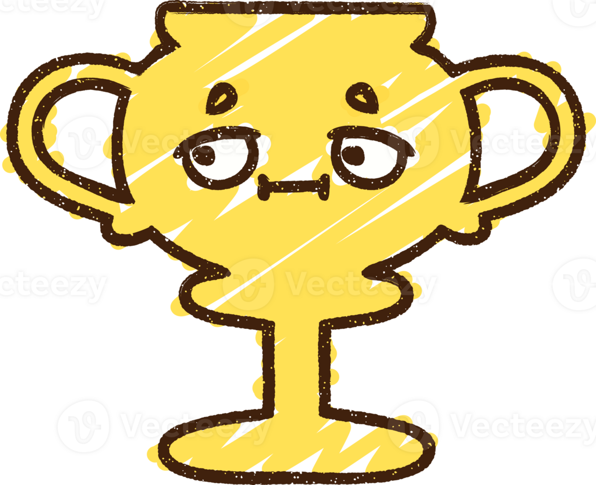Trophy Chalk Drawing png