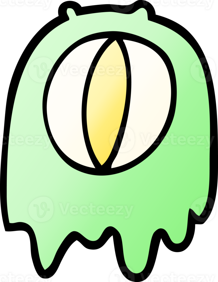 gradient illustration cartoon spooky ghost png