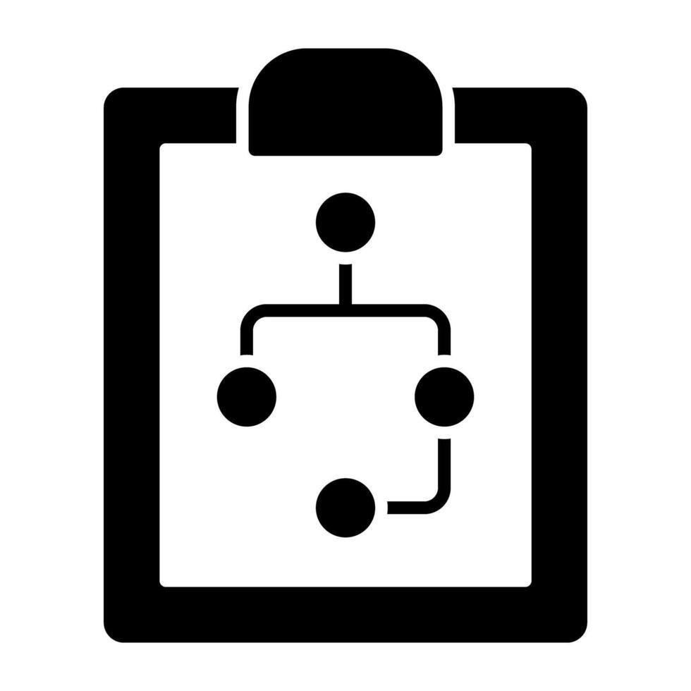 Editable design icon of algorithm vector