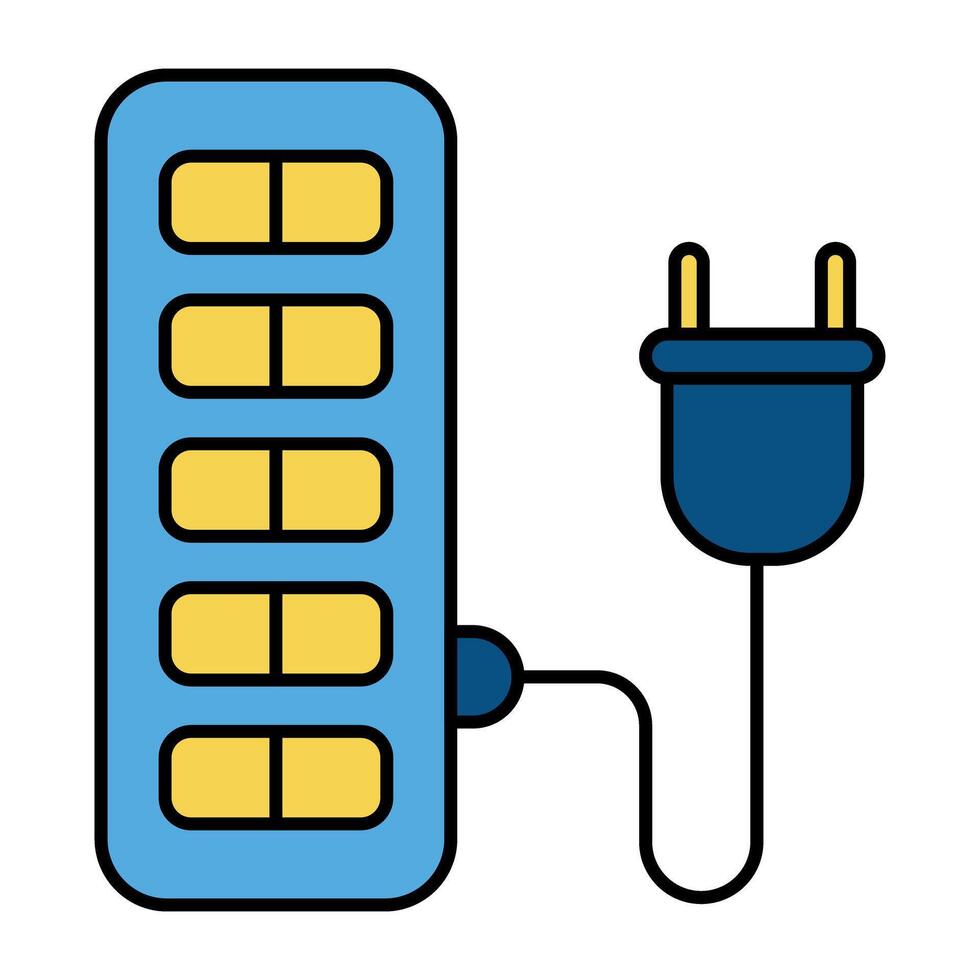 un prima descargar icono de eléctrico cable vector