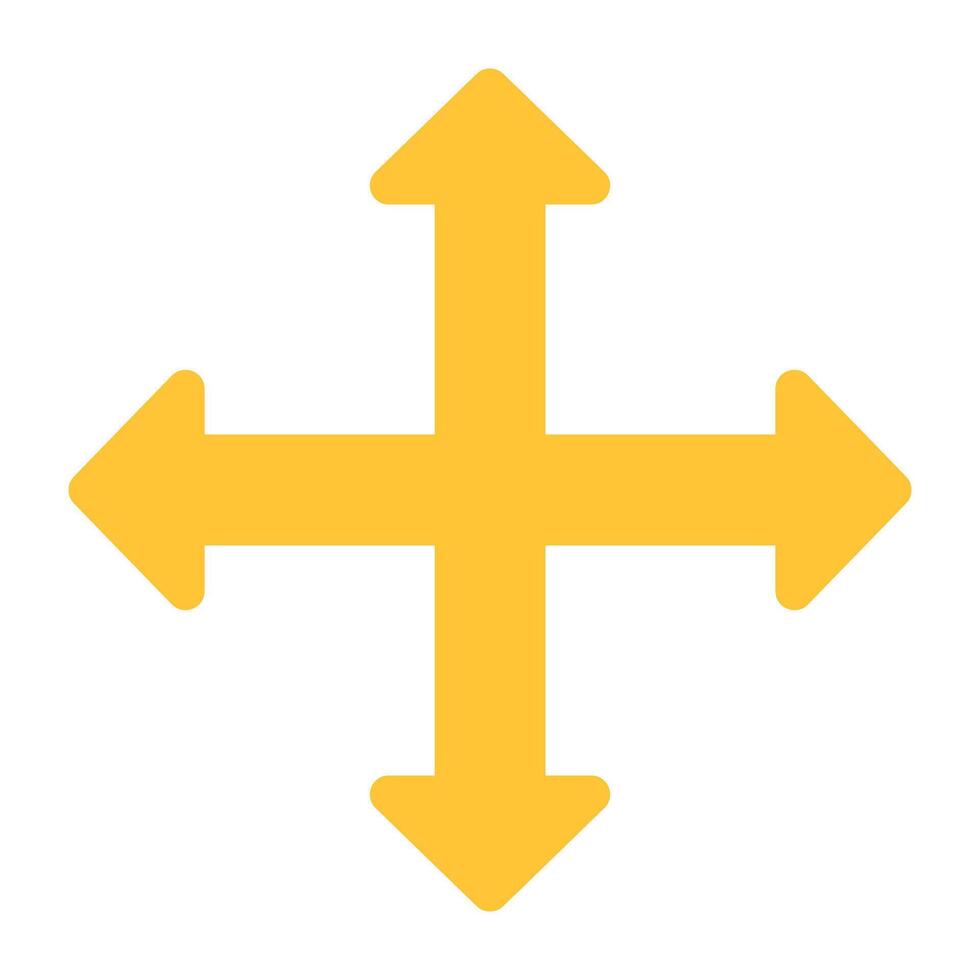 Trendy vector design of combo arrows