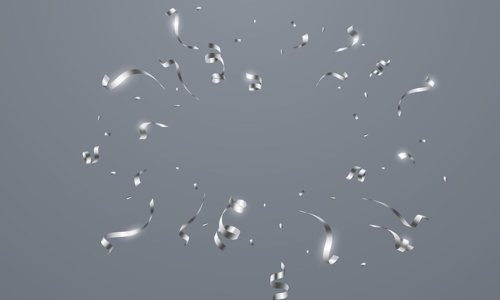 Silver paper background for festival decoration vector illustration