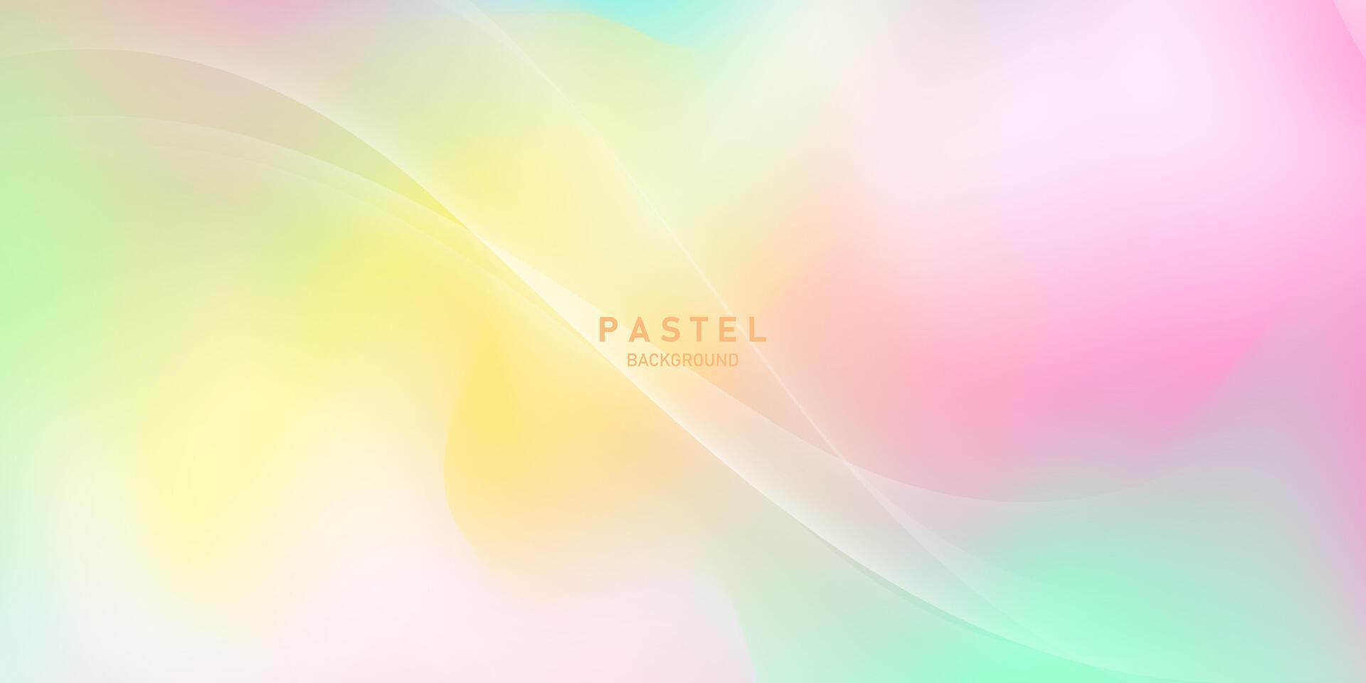 soft pastel abstract background vector illustration