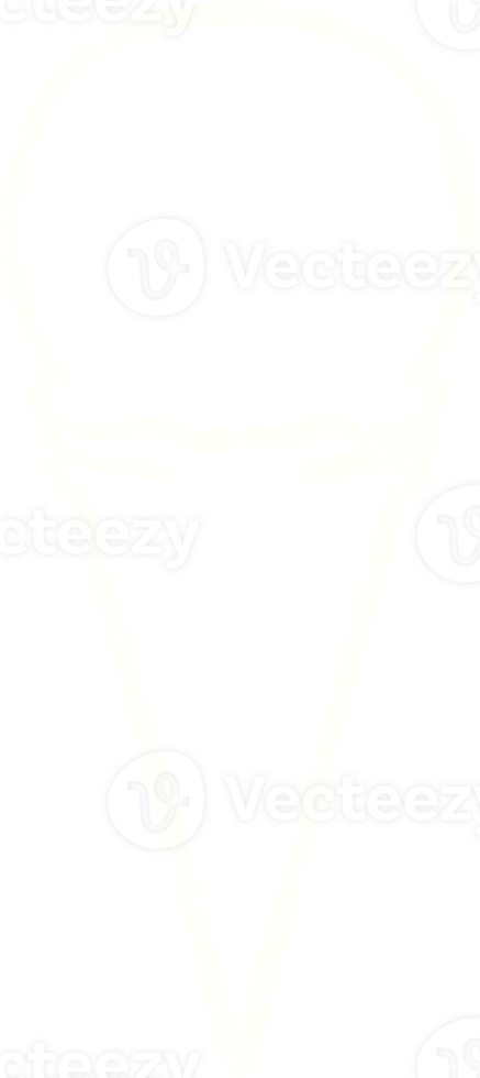 Ice Cream Chalk Drawing png