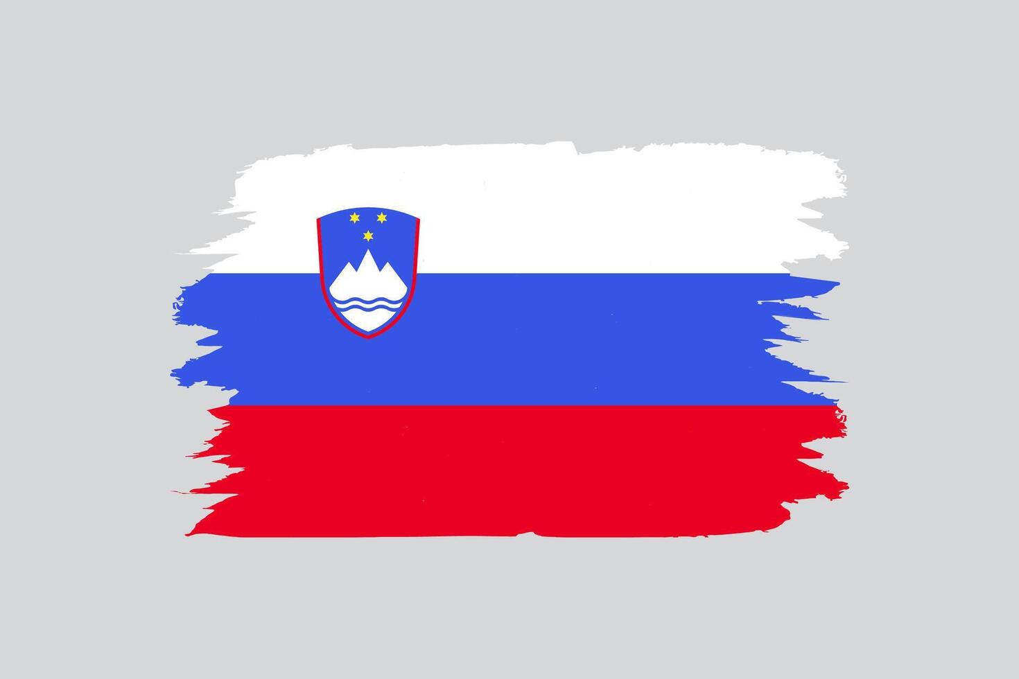Official vector Slovenia flag design