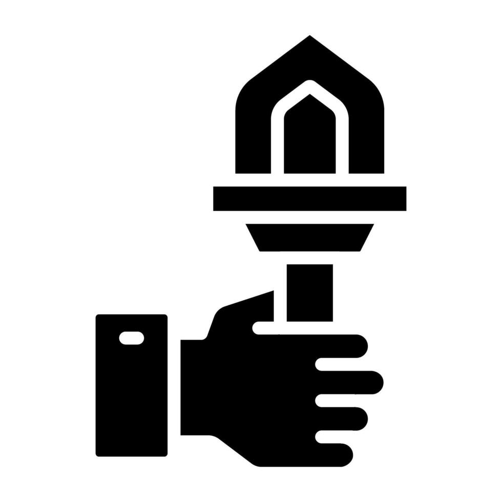 conceptual sólido diseño icono de cartel vector