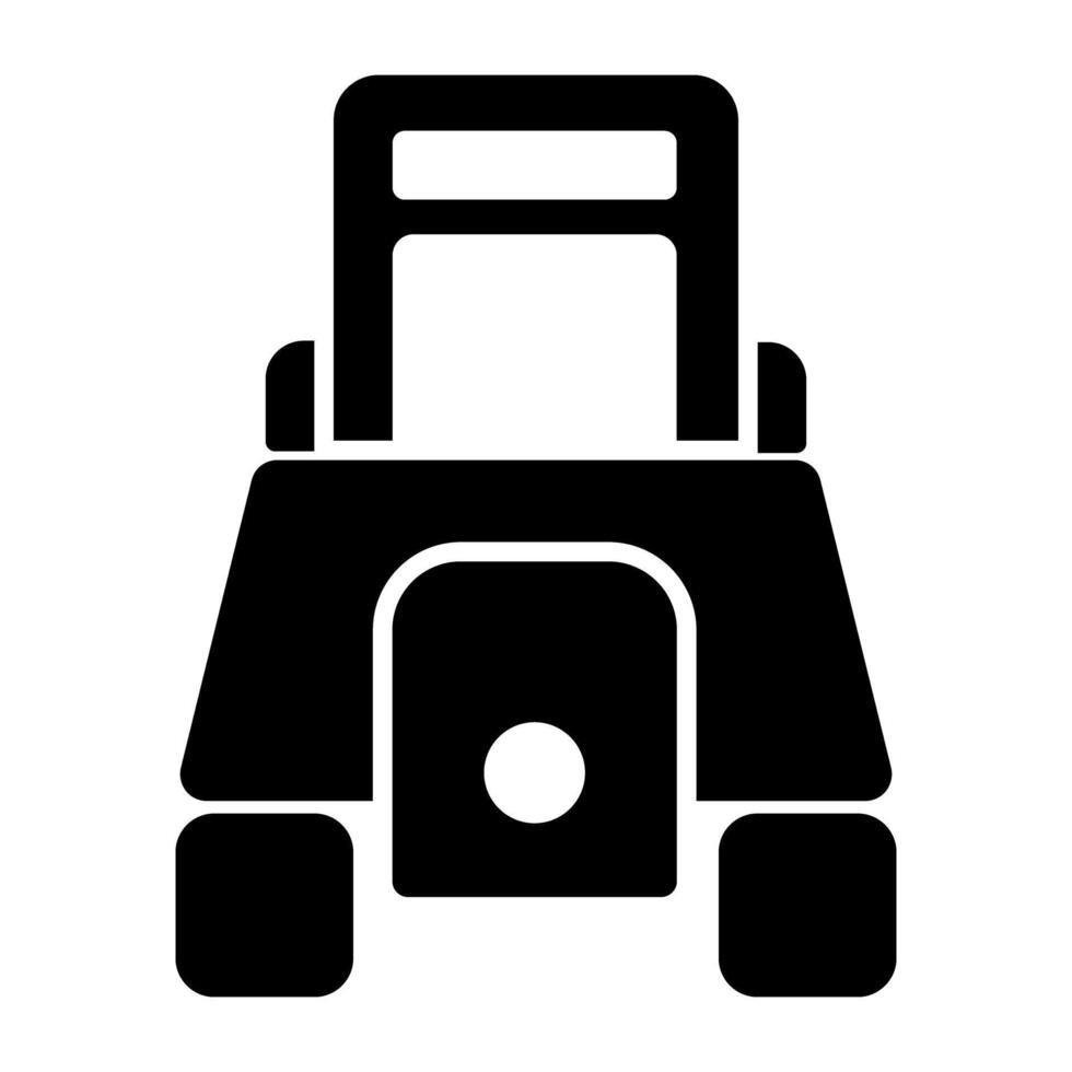 un icono diseño de tractor, automóvil vector