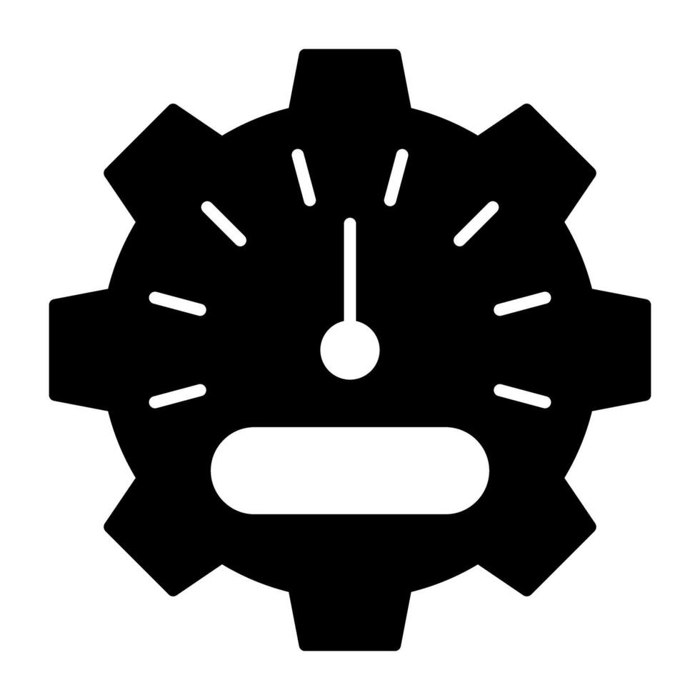 Vector design icon of productivity