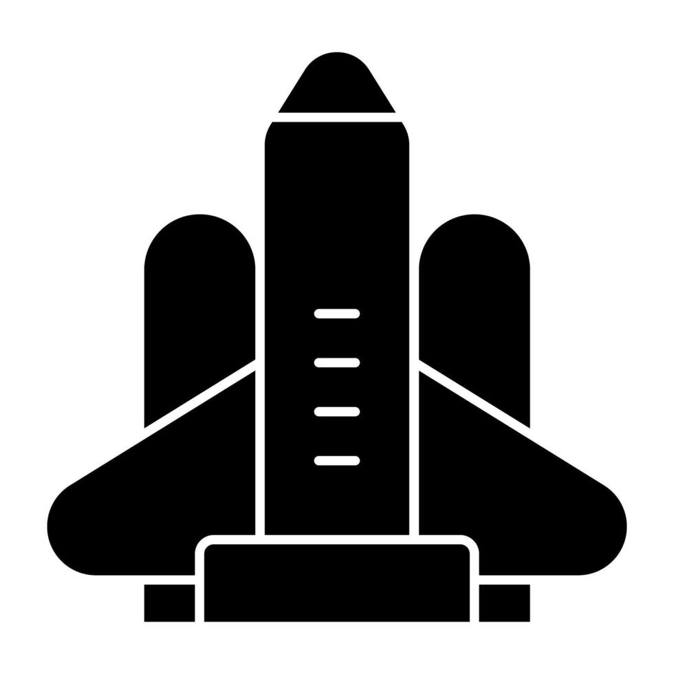 Modern design icon of projectile vector