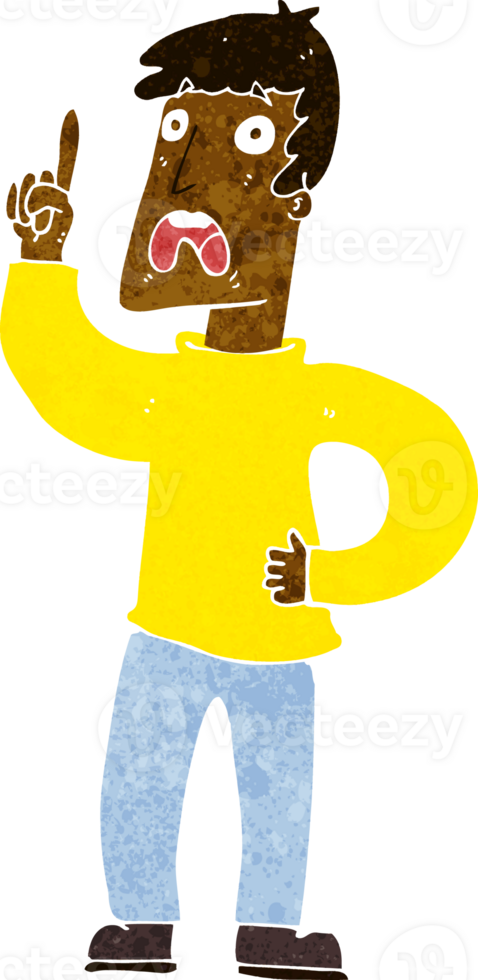 cartoon man with complaint png
