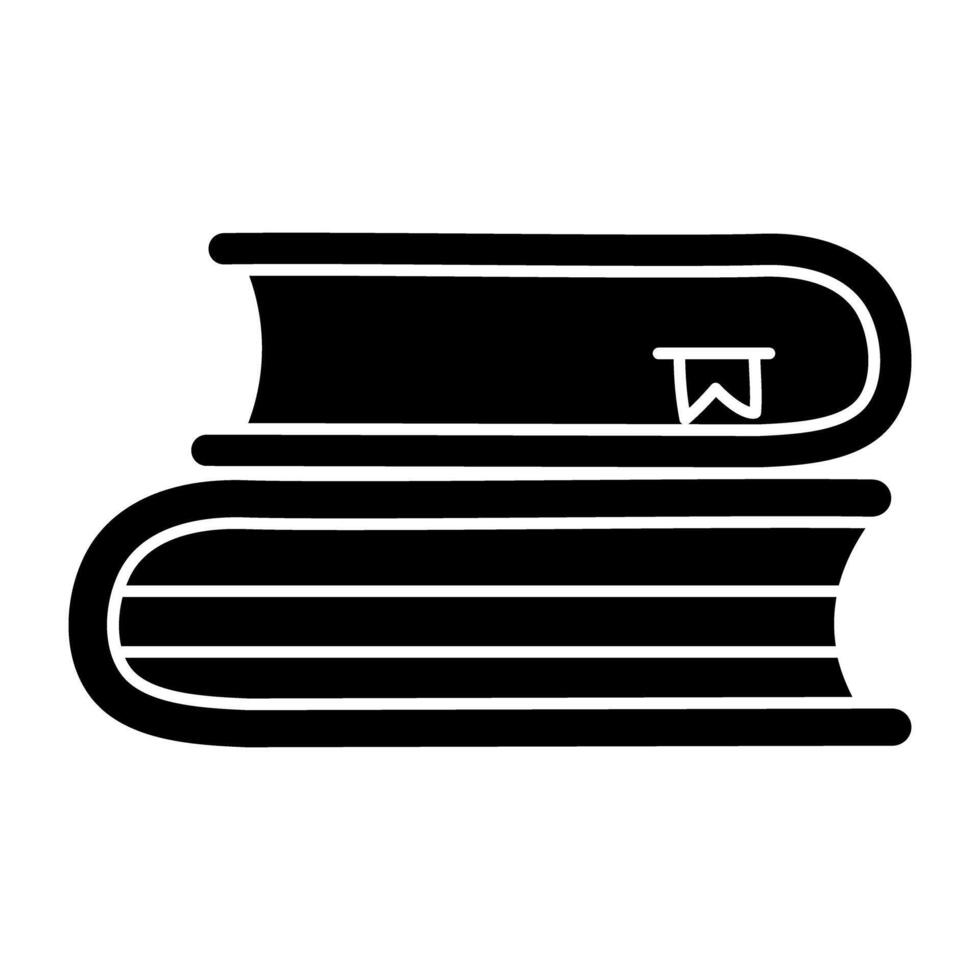 Creative design icon of books vector