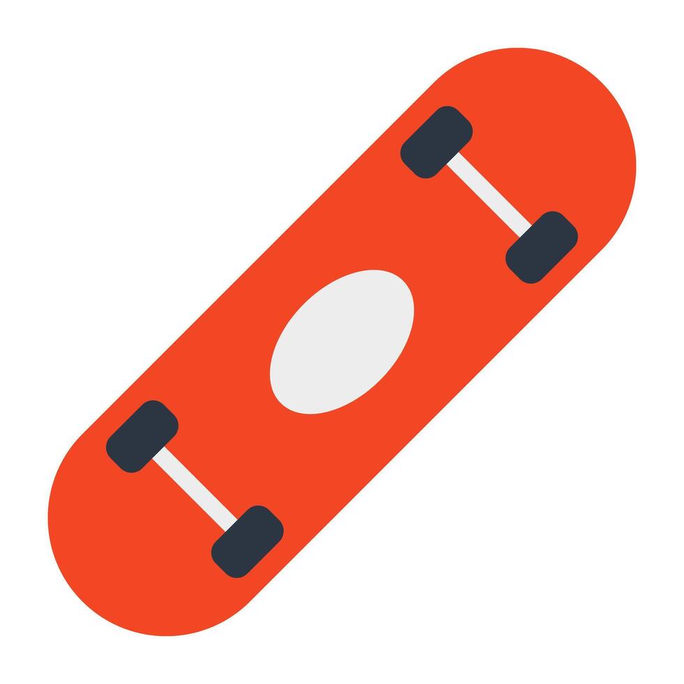An icon design of rollerblade vector