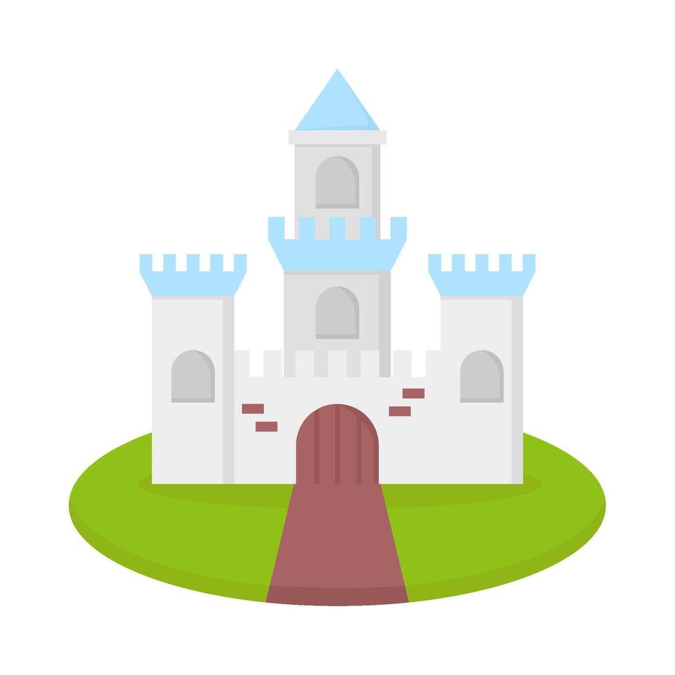 Illustration of castle vector