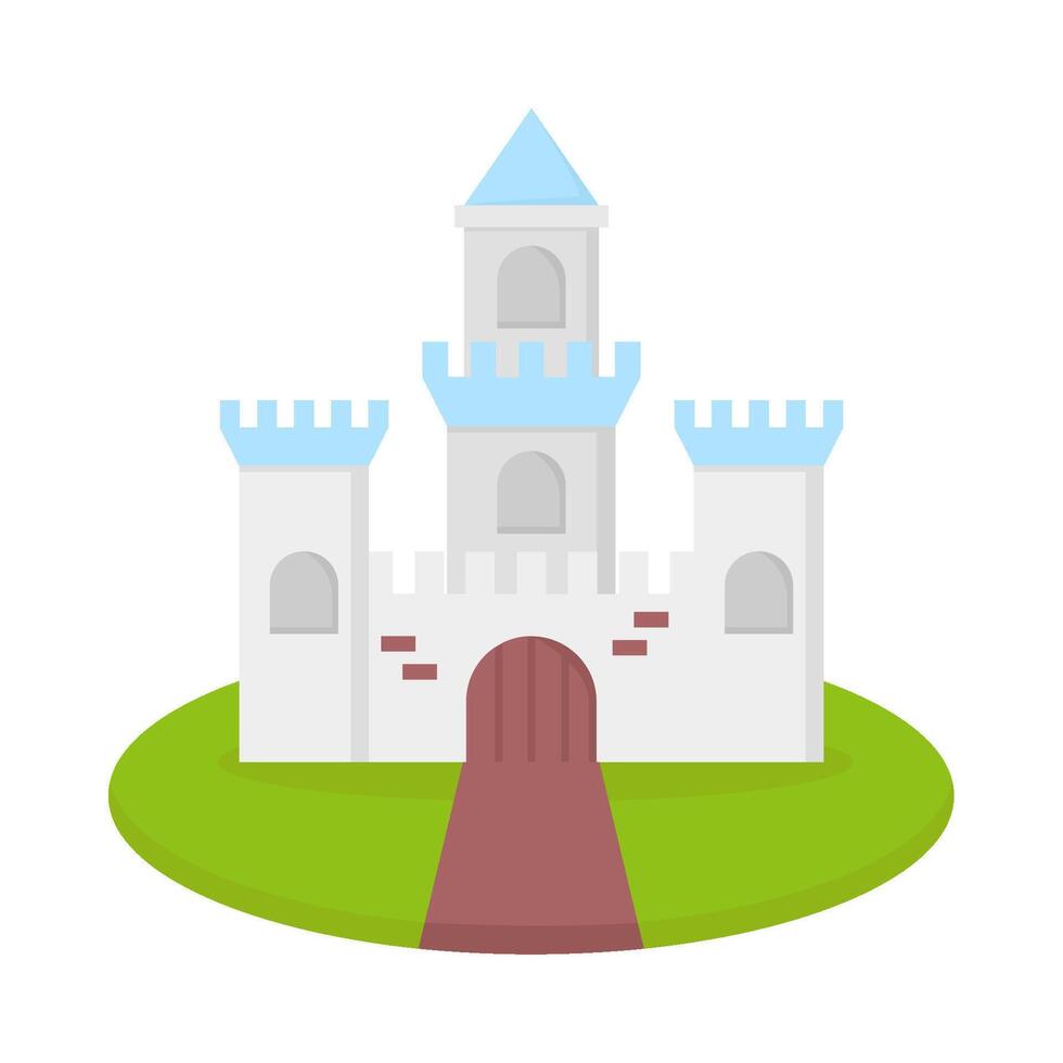 ilustración del castillo vector