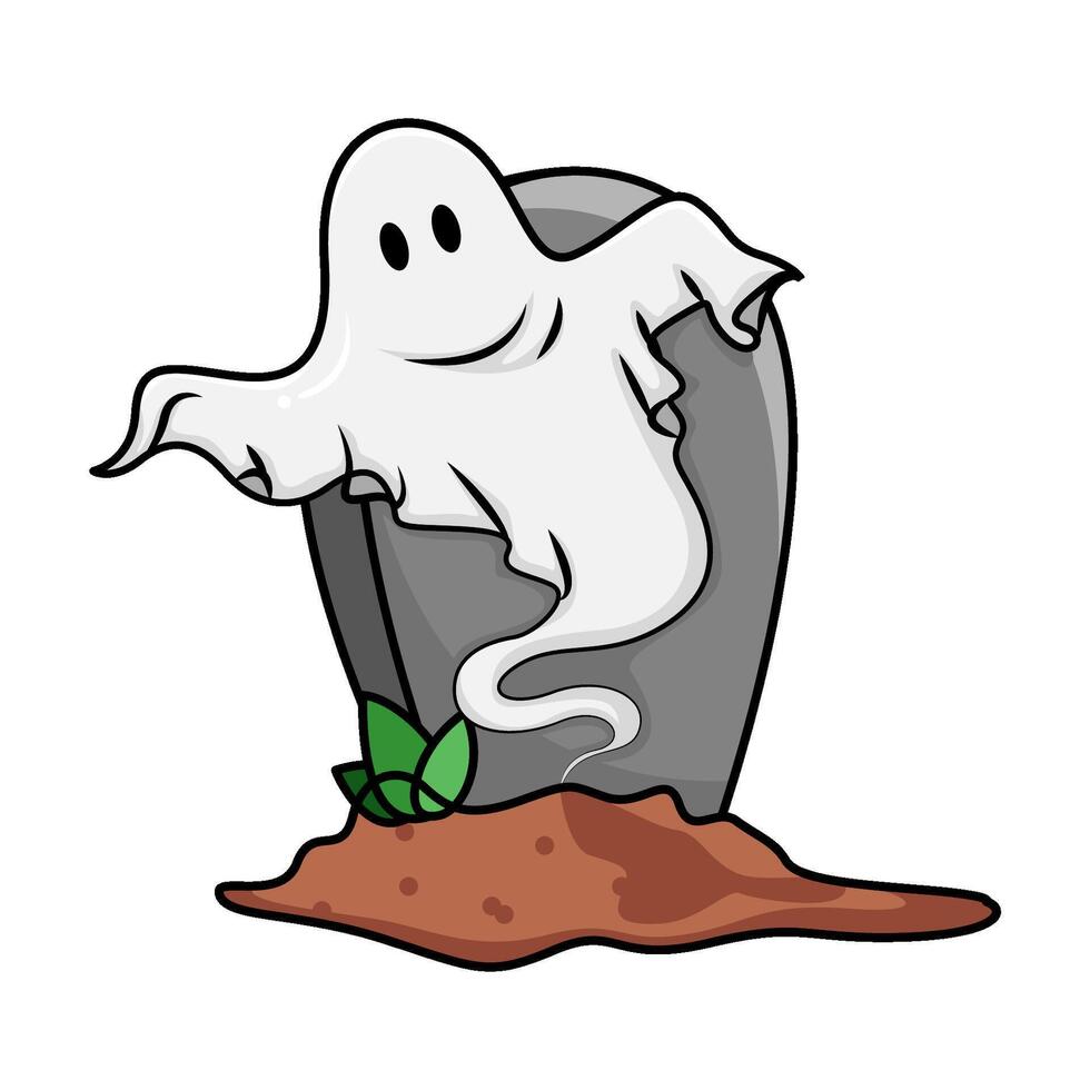 ilustración de fantasma vector