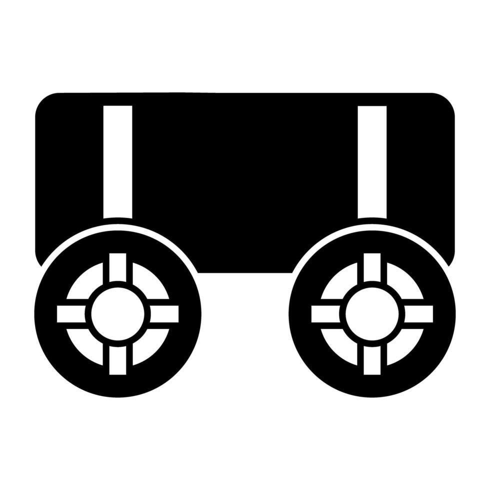 un prima descargar icono de agrícola carro vector