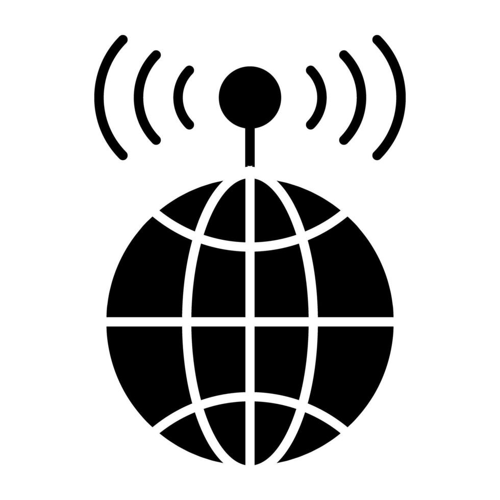 Hotspot icon in trendy design vector
