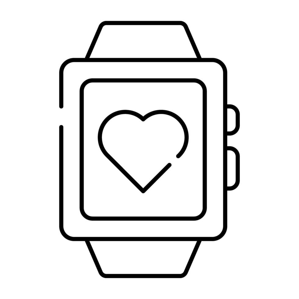 A perfect design icon of fitness tracker vector