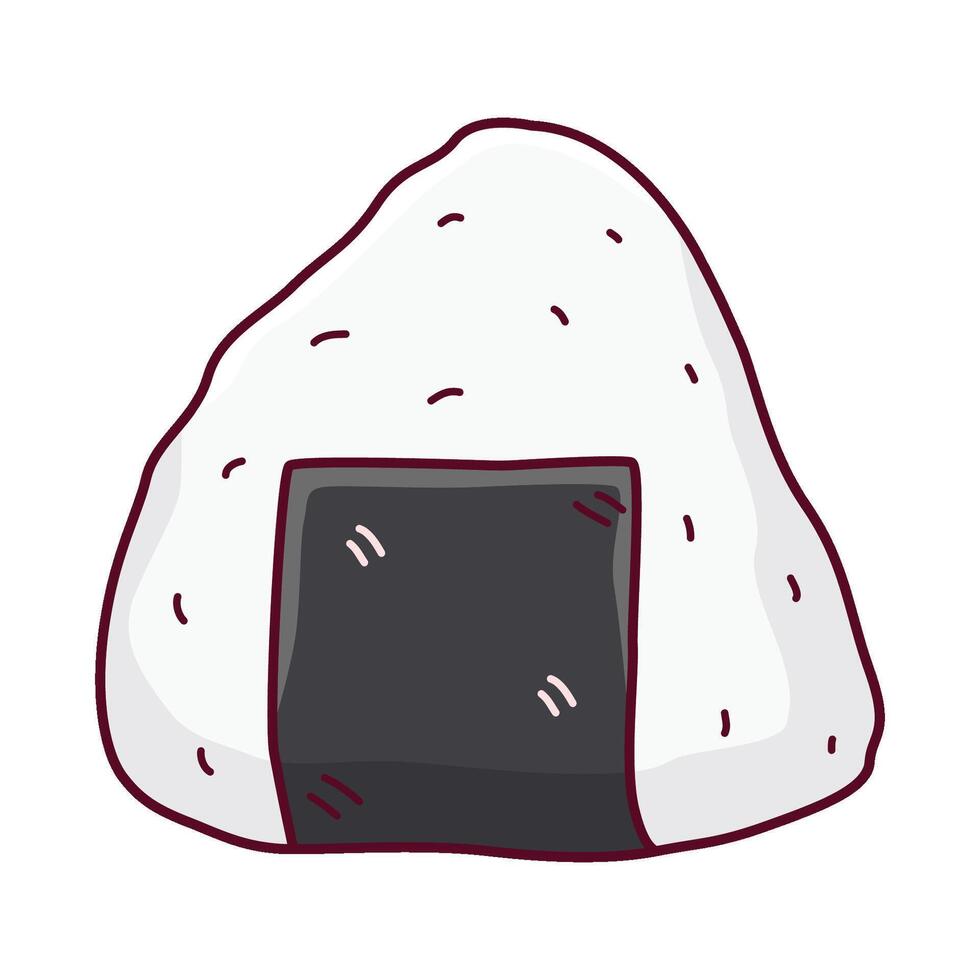 Illustration of sushi vector