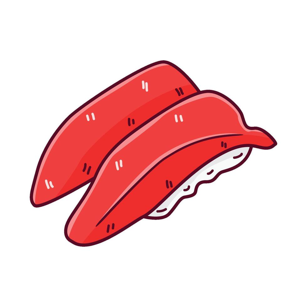 Illustration of sushi vector