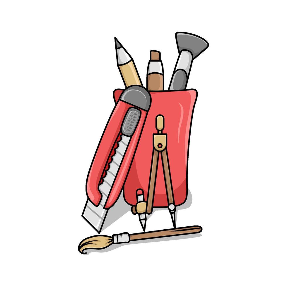 Illustration of cutter vector