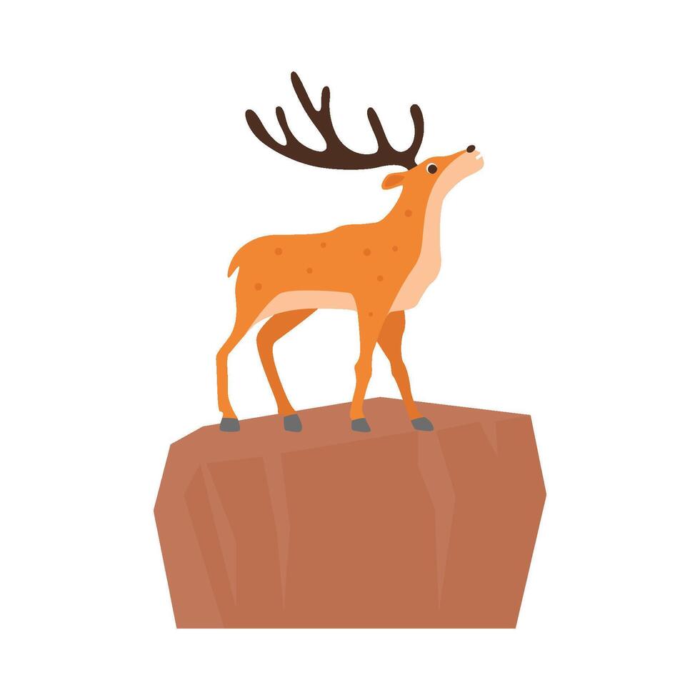 Illustration of deer vector