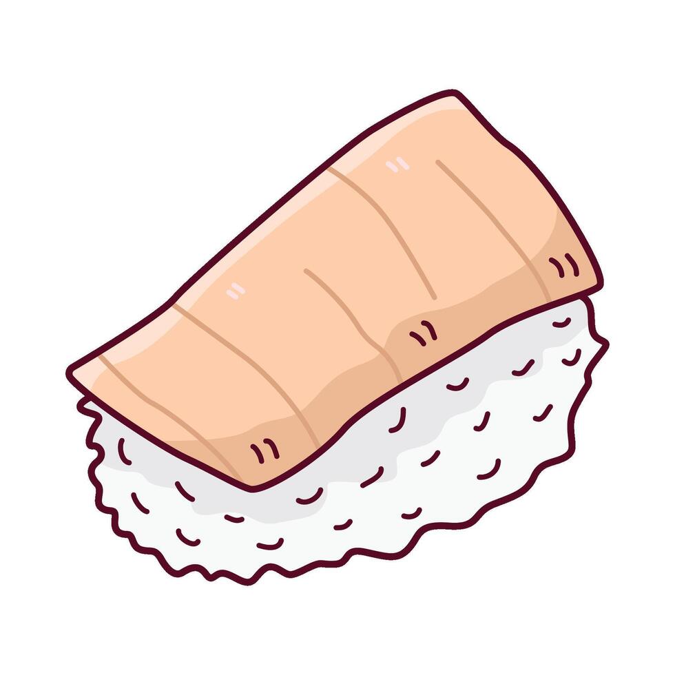 Illustration of sushi vector