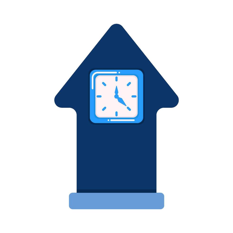 Illustration of clock vector