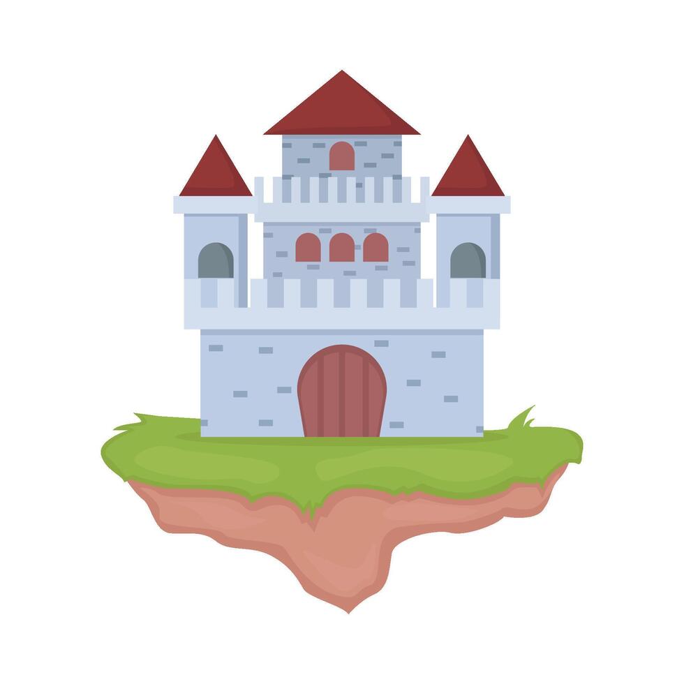 Illustration of castle vector