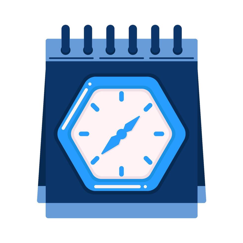 Illustration of deadline vector