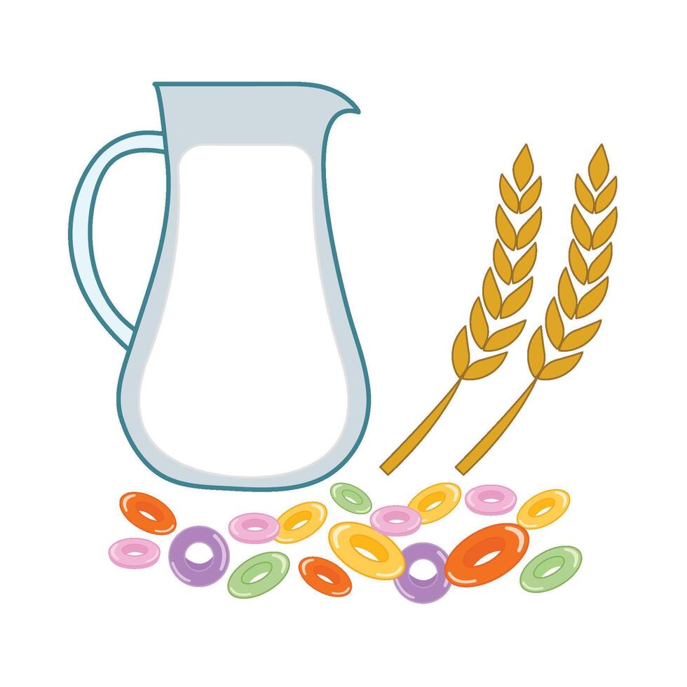 Illustration of cereal vector