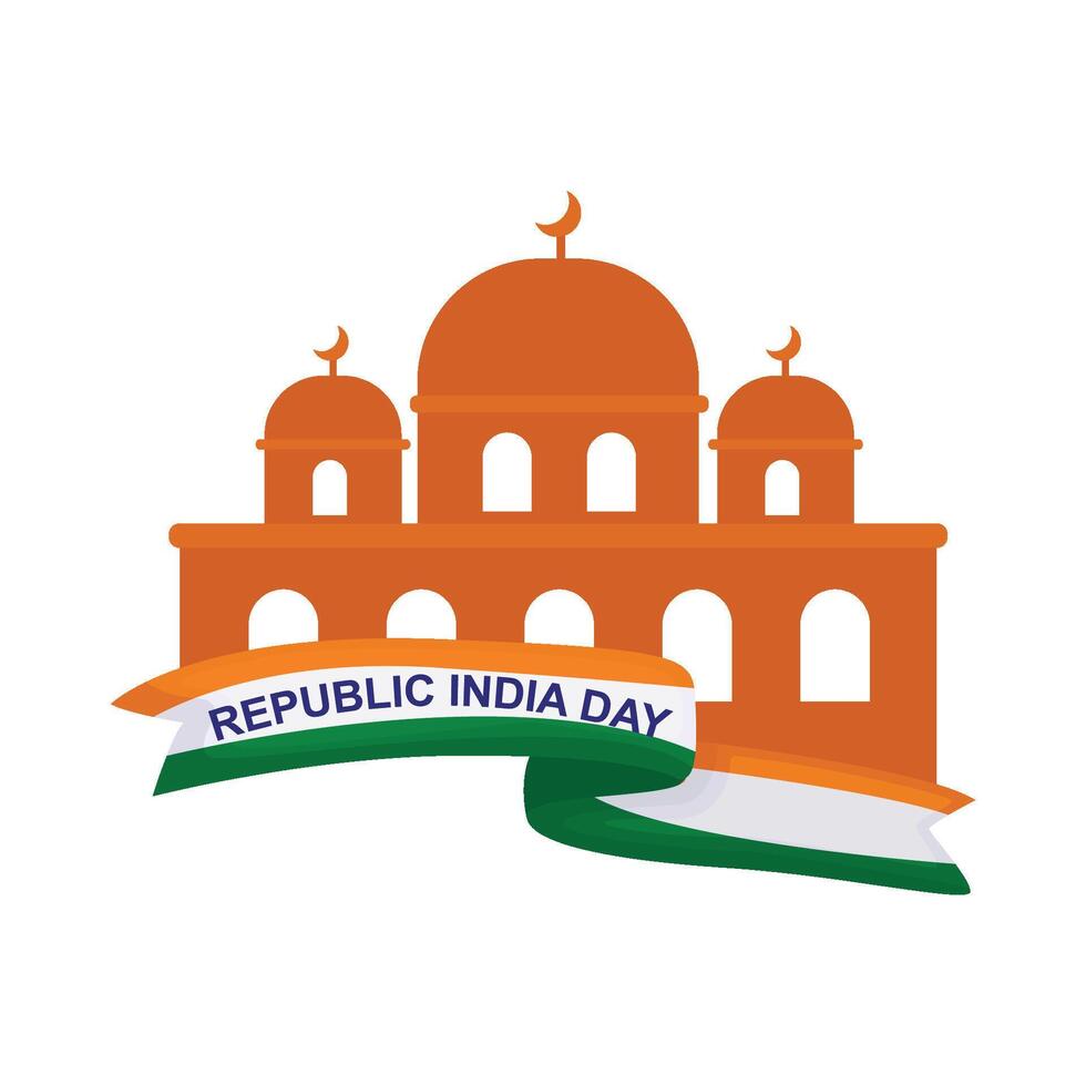 Illustration of republic day vector