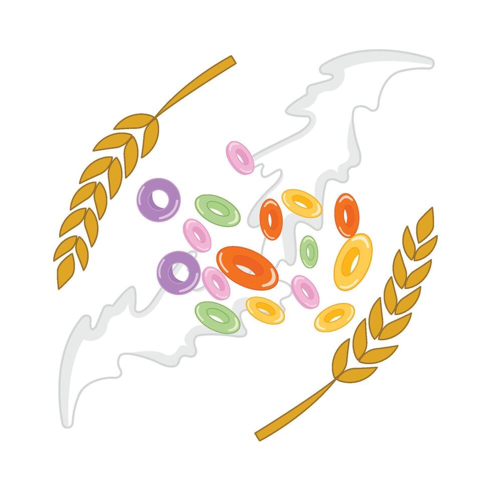 Illustration of cereal vector