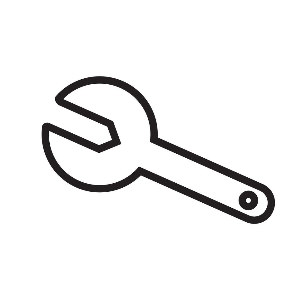 VECTOR BOLT LOCK ICON WITH BLACK LINE STYLE. GREAT FOR MOTOR REPAIR SHOP SYMBOLS, AUTOMOBILES AND DESIGN COMPLEMENTS