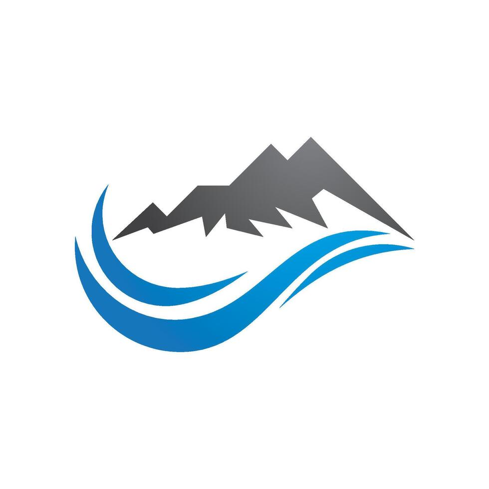 Mountain  logo icon vector