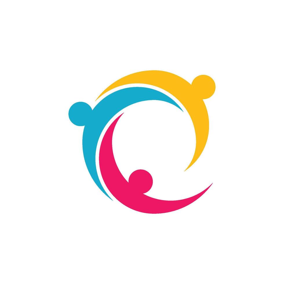 Community logo design vector