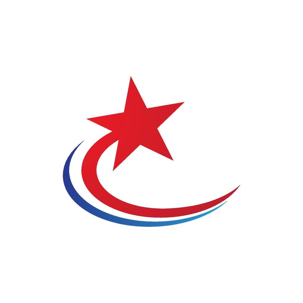 Star logo design vector